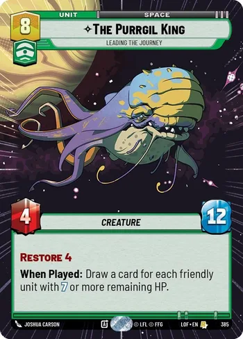 The Purrgil King - Leading The Journey