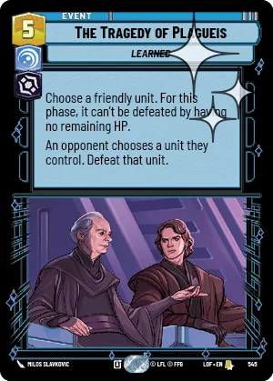 The Tragedy of Plagueis