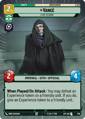 Vaneé - I Live to Serve