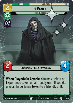 Vaneé - I Live to Serve