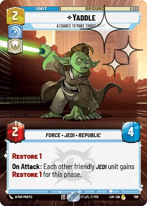 Yaddle - A Chance To Make Things Right