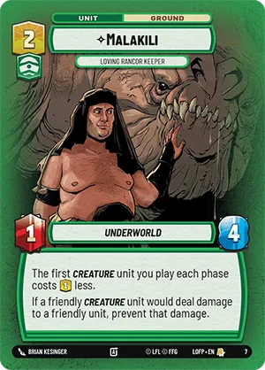 Malakili - Loving Rancor Keeper
