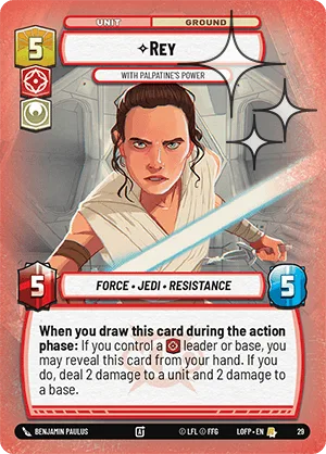 Rey - With Palpatine's Power