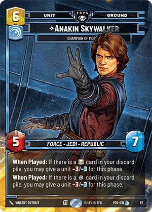 Anakin Skywalker - Champion of Mortis