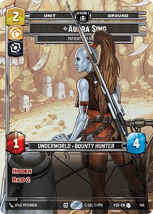 Aurra Sing - Patient and Deadly