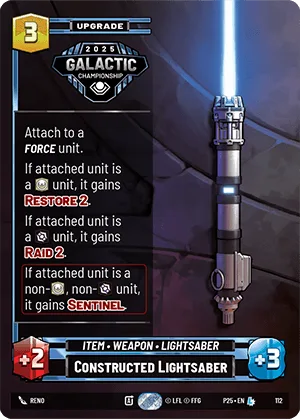 Constructed Lightsaber