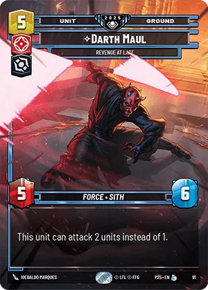 Darth Maul - Revenge At Last