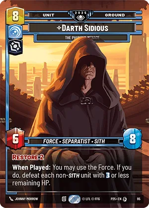 Darth Sidious - The Phantom Menace