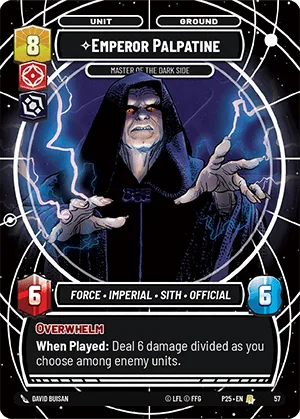 Emperor Palpatine - Master of the Dark Side