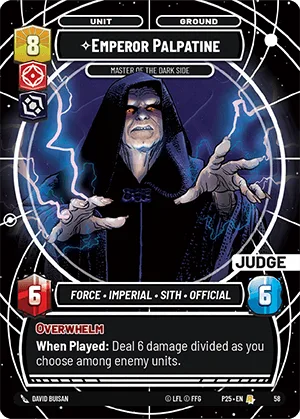 Emperor Palpatine - Master of the Dark Side