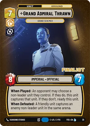 Grand Admiral Thrawn - Grand Schemer