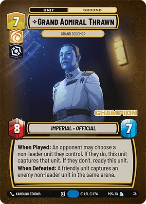Grand Admiral Thrawn - Grand Schemer