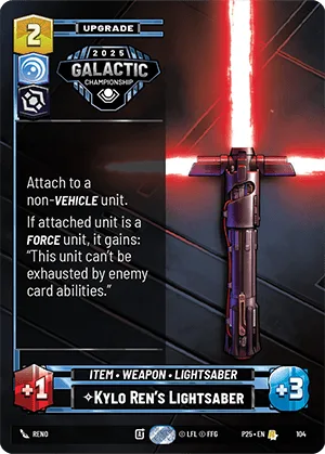 Kylo Ren's Lightsaber