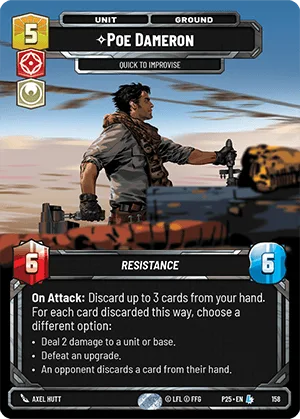 Poe Dameron - Quick to Improvise