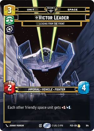 Victor Leader - Leading from the Front