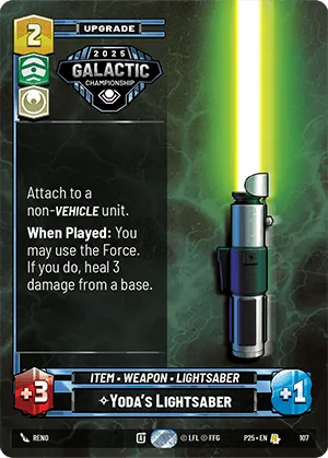 Yoda's Lightsaber