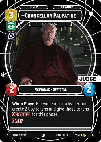 Chancellor Palpatine - I Am the Senate