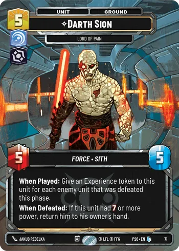 Darth Sion - Lord of Pain