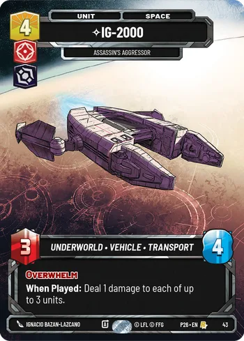 IG-2000 - Assassin's Aggressor