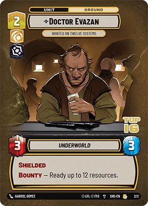 Doctor Evazan - Wanted on Twelve Systems