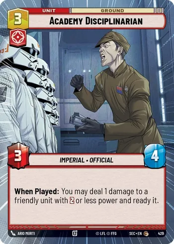 Academy Disciplinarian