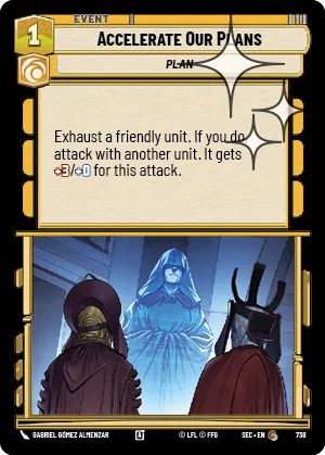 Accelerate Our Plans