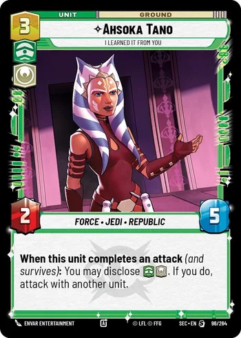 Ahsoka Tano - I Learned It from You