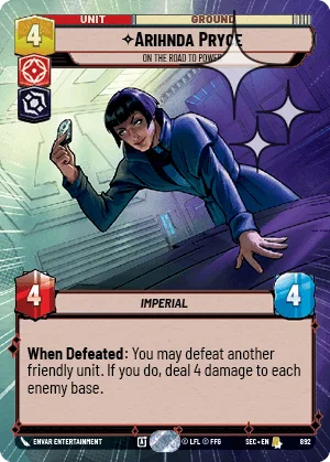 Arihnda Pryce - On the Road to Power