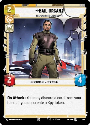 Bail Organa - Responding to Catastrophe