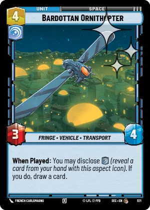 Bardottan Ornithopter