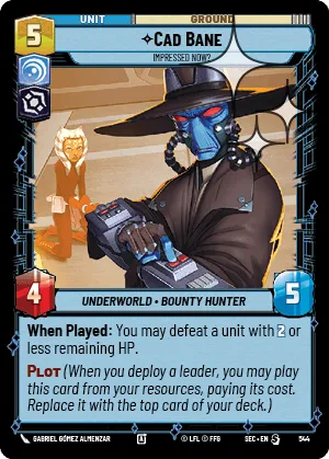 Cad Bane - Impressed Now?