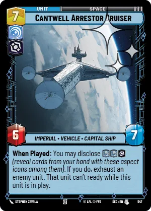 Cantwell Arrestor Cruiser