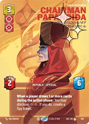 Chairman Papanoida - Undaunted Diplomat