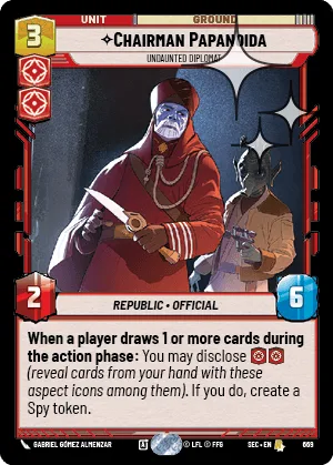 Chairman Papanoida - Undaunted Diplomat