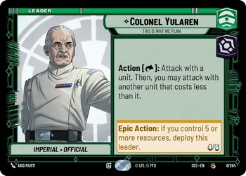 Colonel Yularen - This Is Why We Plan