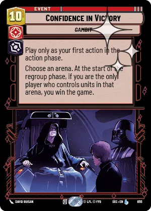 Confidence in Victory