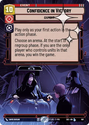 Confidence in Victory