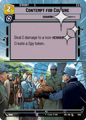 Contempt for Culture