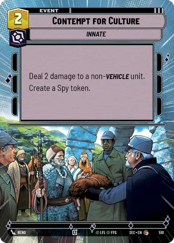 Contempt for Culture