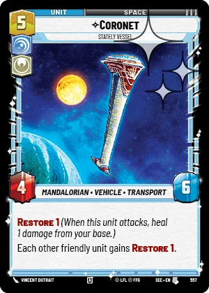 Coronet - Stately Vessel