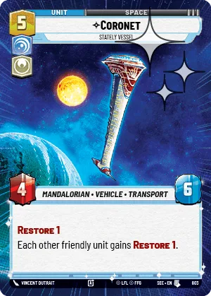 Coronet - Stately Vessel