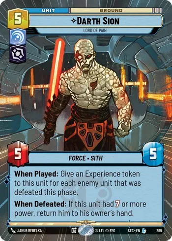Darth Sion - Lord of Pain