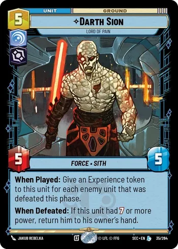 Darth Sion - Lord of Pain
