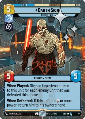 Darth Sion - Lord of Pain
