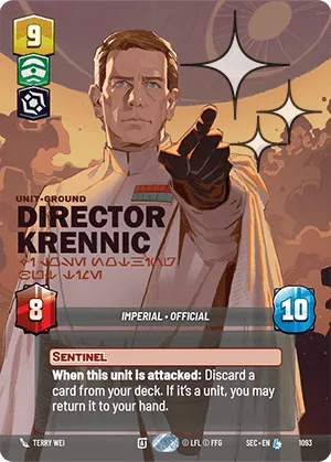 Director Krennic - I Lose Nothing But Time