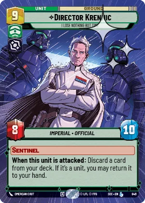 Director Krennic - I Lose Nothing But Time