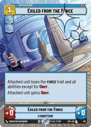 Exiled from the Force