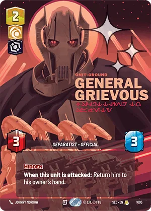 General Grievous - Scuttling to Safety