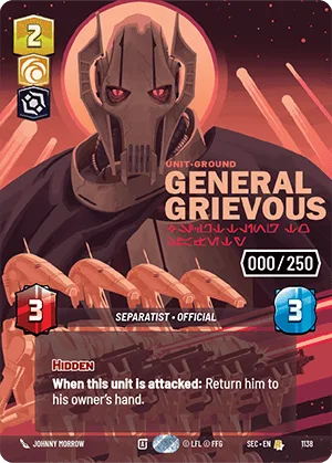 General Grievous - Scuttling to Safety