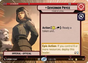 Governor Pryce - Tyrant of Lothal
